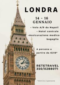 Londra 14-16 Gennaio